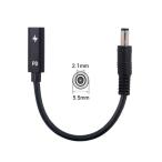 Cablecc модель C USB-C женский ввод,DC 5.5 * 2.1mm энергия PD зарядка кабель, LAP верх 18-20V соглашение 