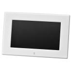 GREENHOUSE デジタルフォトフレーム 7インチ ホワイト GH-DF7Z-WH