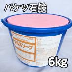 バケツ石鹸 6kg 車用石鹸 タイヤ洗剤 ピンク 研磨剤不使用 国産固形石けん