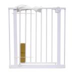  не использовался товар детская дверь домашнее животное торцевая дверь .. обивка тип белый установка ширина примерно 75~84cm стальной верх и низ двойной блокировка открытый keep & авто Crows функция 