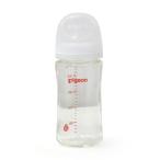 Pigeon Pigeon материнское молоко реальный чувство грудное вскармливание бутылка жаростойкий стеклянный 240ml 1026733 3 месяцев примерно из M размер s Lee cut 