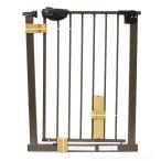 [ не использовался товар ] стальной детская дверь домашнее животное торцевая дверь .. обивка тип Brown установка ширина примерно 65~74cm( высота примерно 78cm) Triple блокировка авто Crows передний и задний (до и после) открытие и закрытие OK