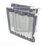 [ не использовался товар ] Япония уход за детьми Summer super широкий торцевая дверь серый серия установка ширина примерно 165~358cm винт прекращение тип детская дверь NI-5450005 6 месяцев ~ полный 2 лет до 