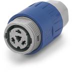 サトーパーツ 丸型 コネクタ 2極 ケーブルマウント 純正品 CN-70-BJ-2P 1本 抜け止め付き 電源 信号用 測定器 検査機器 中継タイプ