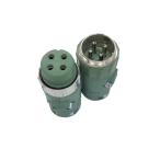 制御ケーブル接続プラグ ダイヘン用 メタコン メタルコンセント4芯 （雄、雌 各1本）