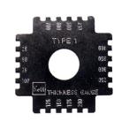 ケット科学研究所 ウェットゲージ 1型 測定範囲25-700μm [膜厚測定ゲージ]