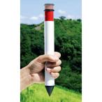 ハンディ測量ポール 2m10本継 ST-HD2 グラスファイバー製 192g 収納ケース付き