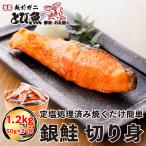 【魚介のプロが選んだ旨い鮭】【骨あり・有塩】銀鮭 切り身 1.2kg (50g×24切れ) 鮭の塩焼き 鮭おにぎり お弁当 おつまみ シャケ 厳選素材 送料無料