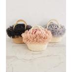 チュールフリルペーパーカゴバッグ【fimita フィミタ】《FruitCollection2025》