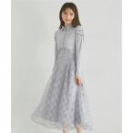 ショッピングスパンコール スパンコールフリルドットチュールドッキングシャツワンピース tocco closet(トッコクローゼット)