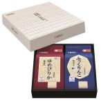 北海道産米 令和6年度産 ホクレンパールライス　プレミアムギフトMSK（無洗米ふっくりんこ・ゆめぴりか各2kg)