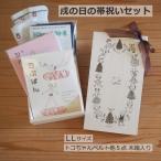 トコちゃんベルト 戌の日 お祝い LL セット 帯祝い お参り 腹帯 安産祈願 着帯式 妊娠5か月 贈答 のし シルク腹巻 うぶぱん マタニティショーツ