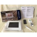 ソニー SONY デジタルフォトフレーム S-Frame D720 7.0型 内蔵メモリー2GB クリスタル&ホワイト DPF-D720/WI