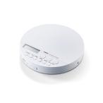ロジテック ポータブルCDプレーヤー リモコン付属 有線&Bluetooth対応 ホワイト LCP-PAPB02WH