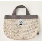 ムーミンmoominリトルミイ白いかごバッグお出かけバッグ可愛いバッグトー...