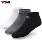 PGM メンズ用　メンズソックス　ゴルフソックス　スポーツソックス　くつした　吸汗　速乾　通気　