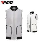 PGM 秋冬用　ゴルフウェア　メンズウェア　　メンズベスト　アウター　ベスト　保温　防寒　通気性 速乾性　吸汗性　耐久性　しわになりにくい