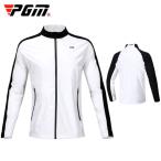 PGM 秋冬用　ゴルフメンズウェア　メンズジャケット　ジャージー　ジップアップ　長袖ジャケット　防寒 　シンプル　