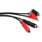 Hosa CRA-202PB 2m RCA×2-pigi- задний type RCA×2 аудио кабель 