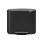 ブラバンシアペダル式ゴミ箱マットブ...