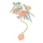  цветок . падает птица рекламная закладка металлический книжка Mark 1 листов 