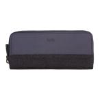 ショッピング筆箱 ラダイト 革コンビ ラウンドジップ ペンケース 2 【ネイビー】デニム 本革 筆箱 LDKC-RZP2-11