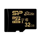 シリコンパワー SP032GBSTHBU1V1GSP Golden Series-Elite microSDHCカード UHS-I U1 Cla...