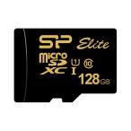 シリコンパワー SP128GBSTXBU1V1GSP Golden Series-Elite microSDXCカード UHS-I U1 Cla...