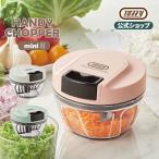 ショッピングチョッパー ハンディチョッパー ミキサー 手動 フードチョッパー みじん切り 泡立て K-HC5 ミニ コンパクト 野菜 下ごしらえトフィー Toffy 公式 ポイント消費