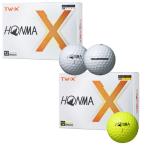HONMA GOLF( Honma Golf ) Япония стандартный товар Honma TW-X мяч для гольфа 1 дюжина (12 штук )[BT2402]. растояние distance вращение выбор цвета возможно 