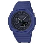 Yahoo! Yahoo!ショッピング(ヤフー ショッピング)G-SHOCK ジーショック GA-2100-2AJF オクタゴン 八角形 カーボンコアガード構造 ブルー×ブラック メンズ 腕時計 CASIO カシオ