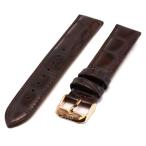 DANIEL WELLINGTON 0710DW 36mm用 ヨーク 替用バンド レザー 尾錠：ローズゴールド