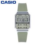CASIO カシオ カシオスタンダード チープカシオ チプカシ Vintage 腕時計 時計 ユニセックス メンズ レディース クオーツ デジタル カーキ A100WEF-3A 1年保証