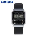 CASIO カシオ カシオスタンダード チープカシオ チプカシ腕時計 ユニセックス メンズ レディース クオーツ デジタル 樹脂 レザー ブラック シルバー A100WEL-1A