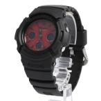 Yahoo! Yahoo!ショッピング(ヤフー ショッピング)CASIO カシオ G-SHOCK ジーショック Gショック 腕時計 メンズ デジタル アナデジ ベーシックモデル ソーラー ブラック 黒 レッド 赤 AWR-M100SAR-1A