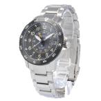 CITIZEN シチズン PROMASTER プロマスター 腕時計 メンズ ソーラー エコドライブ ECO DRIVE ランド GMT 海外モデル 仕事 ブレス シルバー ブラック BJ7094-59E