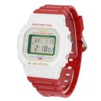カシオ gショック CASIO G-SHOCK ジーショック DW-5600TMN-7 MANEKINEKO 招き猫 デジタル腕時計 メンズ レッド ホワイト BlackEyePatch 爆買