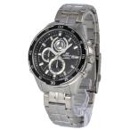 Yahoo! Yahoo!ショッピング(ヤフー ショッピング)CASIO カシオ EDIFICE エディフィス EFR-547D-1A ブラック× 腕時計 メンズ ステンレス