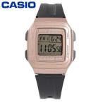 CASIO カシオ カシオスタンダード チプカシ腕時計 ユニセックス  クオーツ デジタル ラバー ブラック ブラウン ピンクゴールド F-201WAM-5A