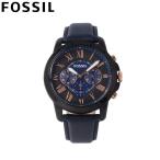 Yahoo! Yahoo!ショッピング(ヤフー ショッピング)FOSSIL フォッシル腕時計 メンズ クオーツ クロノグラフ アナログ 3針 レザー ネイビー ブラック FS5061IE
