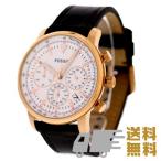 Yahoo! Yahoo!ショッピング(ヤフー ショッピング)FOSSIL フォッシル 腕時計 メンズ 男性 クオーツ 電池 クロノグラフ 日付 デイト GOODWIN グッドウィン  レザー 革 ブラウン ローズゴールド ホワイト FS5415
