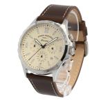 Yahoo! Yahoo!ショッピング(ヤフー ショッピング)FOSSIL フォッシル 腕時計 メンズ 男性 クオーツ 電池 クロノグラフ ヴィンテージ FORRESTER フォレスター  レザー 革 ブラウン シルバー アイボリー FS5696