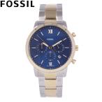 Yahoo! Yahoo!ショッピング(ヤフー ショッピング)FOSSIL フォッシル NEUTRA腕時計 メンズ クオーツ メタル シルバー ゴールド ネイビー FS5706