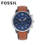 Yahoo! Yahoo!ショッピング(ヤフー ショッピング)FOSSIL フォッシル NEUTRA腕時計 メンズ クオーツ アナログ クロノグラフ ステンレス レザー ブラウン シルバー ネイビー FS5791