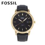 Yahoo! Yahoo!ショッピング(ヤフー ショッピング)FOSSIL フォッシル THE MINIMALIST腕時計 メンズ ソーラー アナログ 3針 ステンレス レザー ブラック ゴールド FS5840