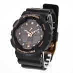 Yahoo! Yahoo!ショッピング(ヤフー ショッピング)CASIO カシオ G-SHOCK ジーショック Gショック 腕時計 メンズ デジタル アナデジ ビッグフェイス ブラック 黒 ローズゴールド 金 GA-100GBX-1A4