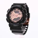 Yahoo! Yahoo!ショッピング(ヤフー ショッピング)CASIO カシオ G-SHOCK ジーショック GA-110MMC-1A 腕時計 メンズ デジアナ BLACK & ROSE GOLD SERIES