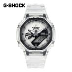 CASIO カシオ G-SHOCK ジーショック Gショック 40th Anniversary CLEAR REMIX シリーズ 腕時計 時計 メンズ アナデジ クリア スケルトン GA-2140RX-7A 1年保証