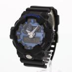 Yahoo! Yahoo!ショッピング(ヤフー ショッピング)CASIO カシオ G-SHOCK ジーショック Gショック 腕時計 メンズ デジタル アナデジ ビッグフェイス ブラック 黒 ブルー 青 GA-710-1A2