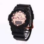 Yahoo! Yahoo!ショッピング(ヤフー ショッピング)CASIO カシオ G-SHOCK ジーショック Gショック 腕時計 メンズ デジタル アナデジ コンパクト ケース ブラック 黒 ローズゴールド 金 GA-800MMC-1A